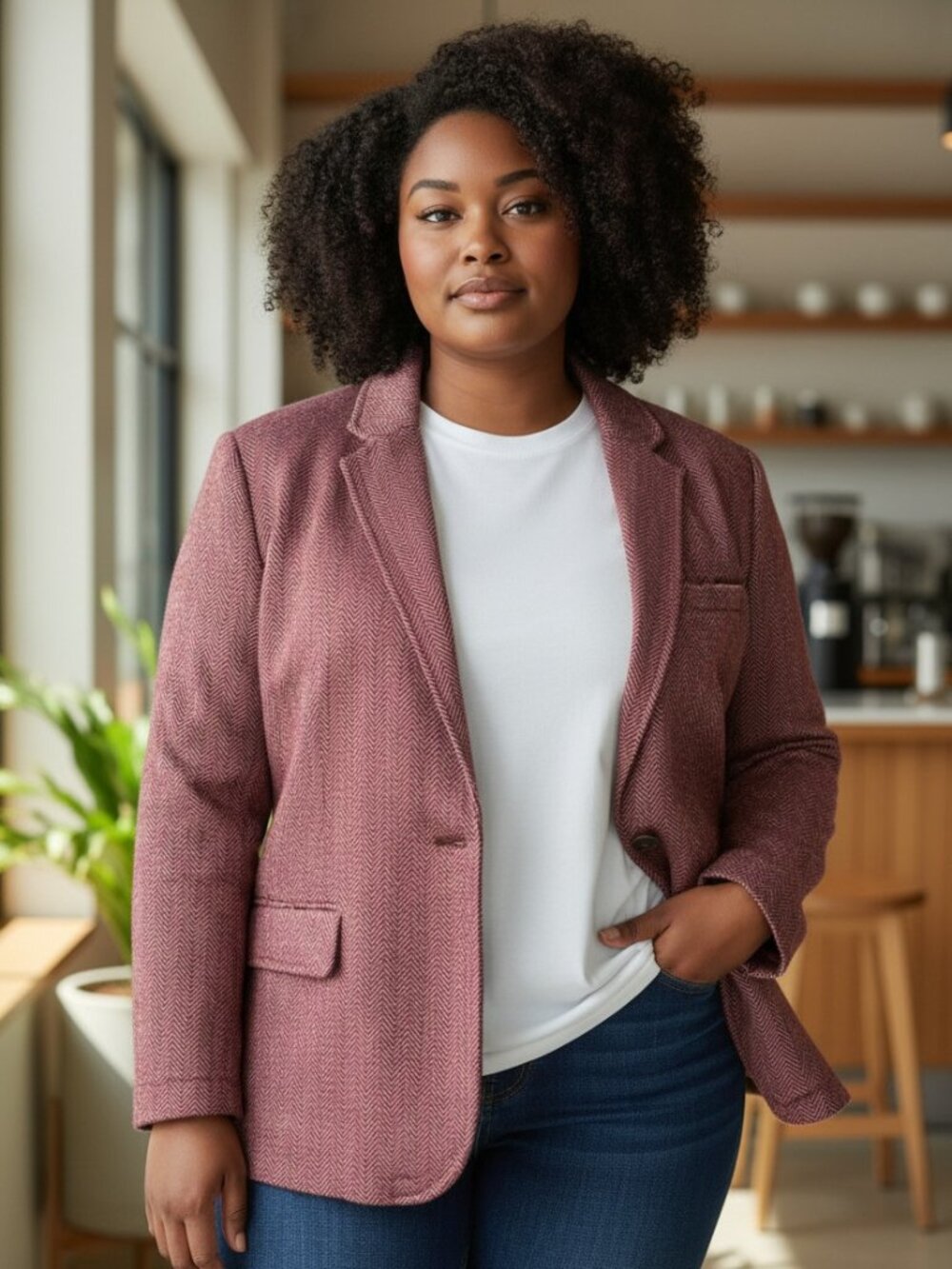 Lands End Blazer Size 1X